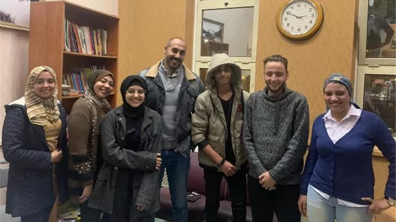 أول مسرح شعري تفاعلي في الإسماعيلية طاقة شبابية وابداعات فنية بالجهود الذاتية