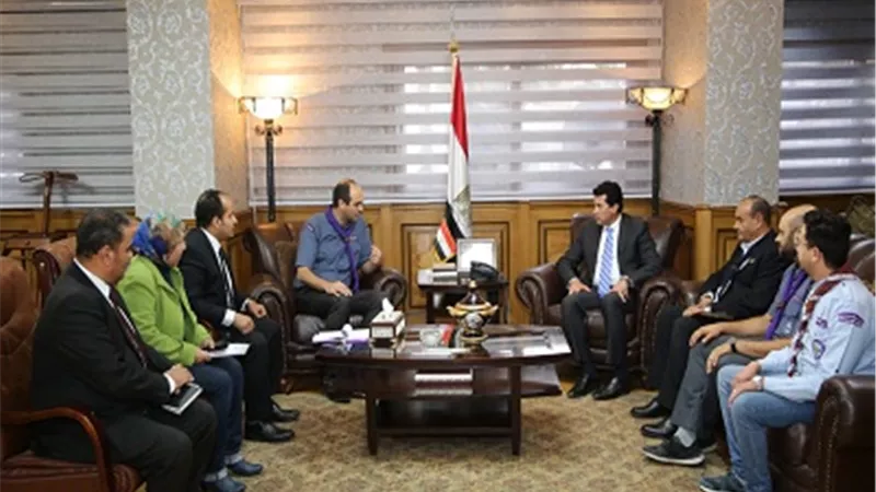 وزير الشباب: تكاتف جميع أجهزة الدولة لاخراج المؤتمر الكشفي العالمي بصورة مشرفة