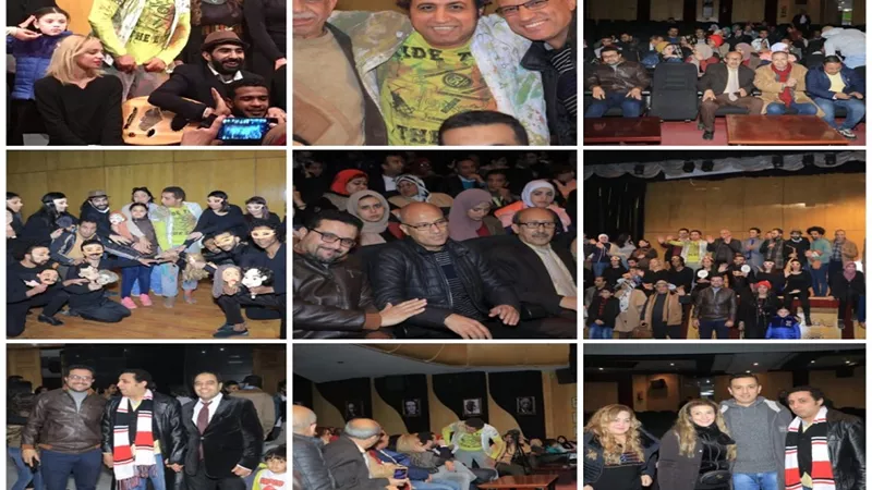 انطلاق رائعة مسرحية وجوه بحضور نخبة من النجوم والصحفيين