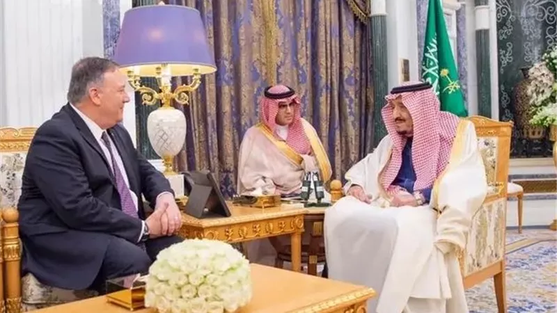 السعودية.. الملك سلمان يستقبل وزير الخارجية الأميركي