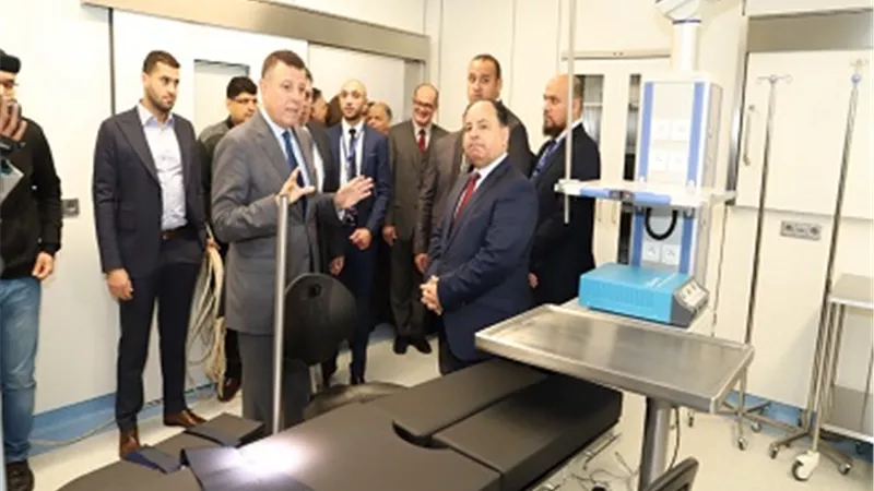 معيط والمتيني يفتتحان جناح العمليات الكبرى بمستشفى عين شمس التخصصي..صور