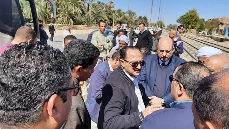 نقل النواب تتفقد طريق نصر النوبة _ وادي النقرة باسوان