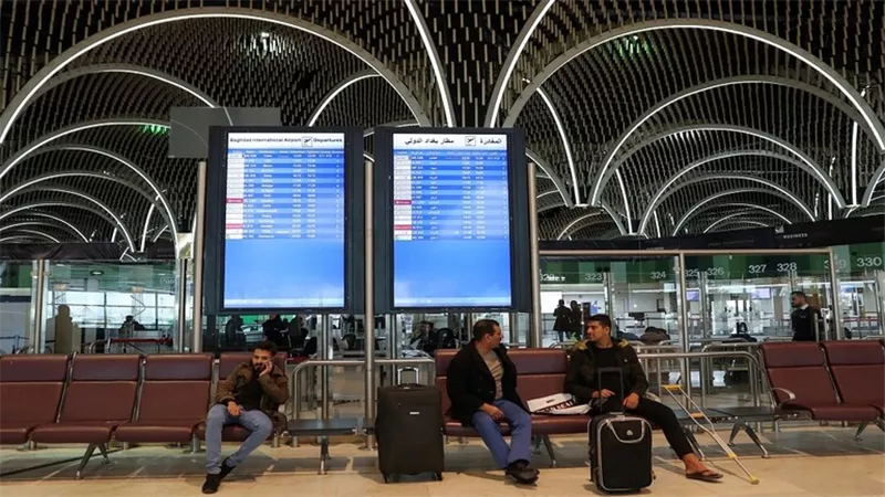 العراق يعلق جميع رحلاته الجوية من وإلى إيران