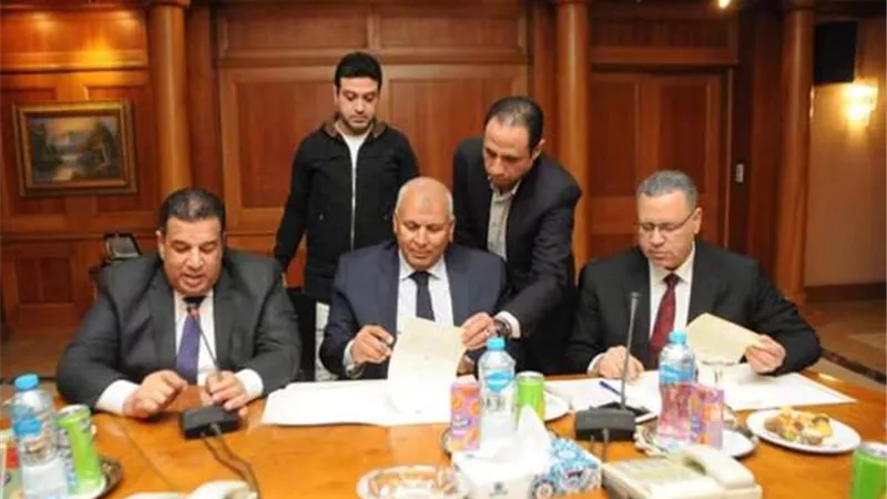تدريب أوائل صحافة الوادى الجديد فى الجمهورية .صور