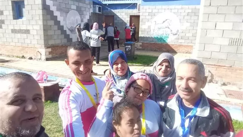 طلاب المدرسة الفكرية بالوادى الجديد أبطال الجمهورية فى ألعاب القوى.صور