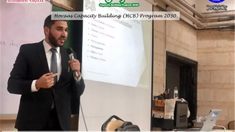 اقبال كثيف لطلاب صيدلة عين شمس ببرنامج بناء القدرات المستدام ٢٠٣٠