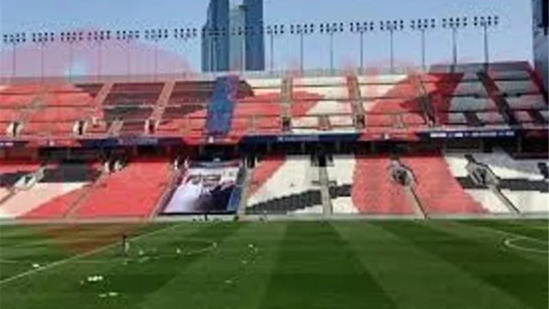 فتح ابواب استاد محمد بن زايد امام الجماهير قبل المباراة بـ 5 ساعات