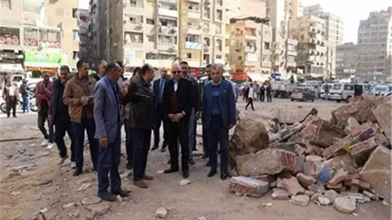 محافظة الجيزة: غرامات ضخمة علي اي منشأه تتلف الأرصفة والطرق