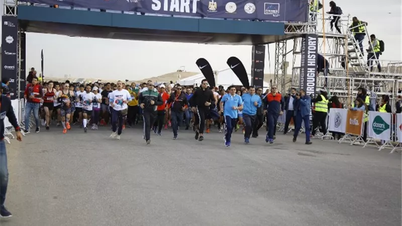 مصر تشهد انطلاق نصف ماراثون الأهرامات بمشاركة 4000 متسابق من 77 دولة