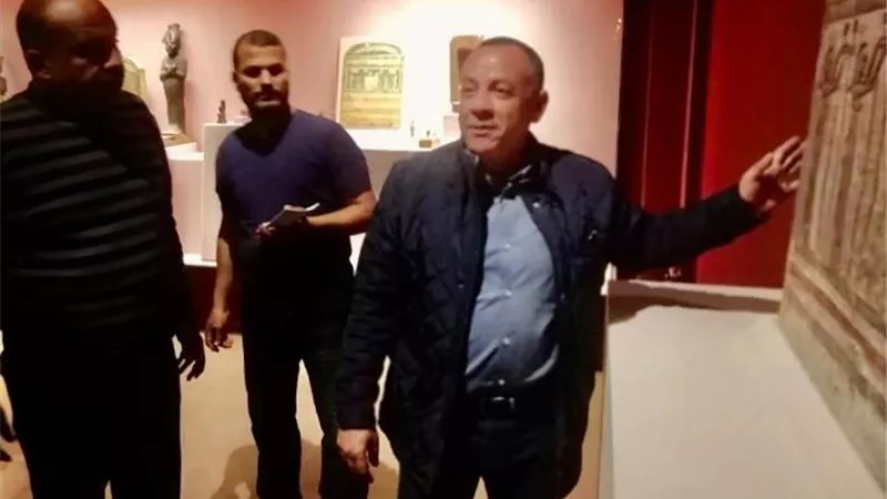 وزيري يتفقد اللمسات النهائية لمتحف الغردقة.. استعدادا لافتتاحه يوم السبت المقبل