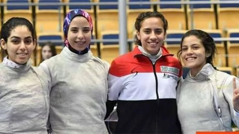 الحسينى : فخور بسيدات ورجال سلاح الشيش بعد التأهل الى طوكيو