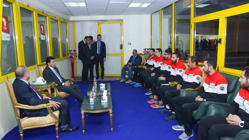 اشرف صبحى لمنتخب السلاح.. طلباتكم مجابة
