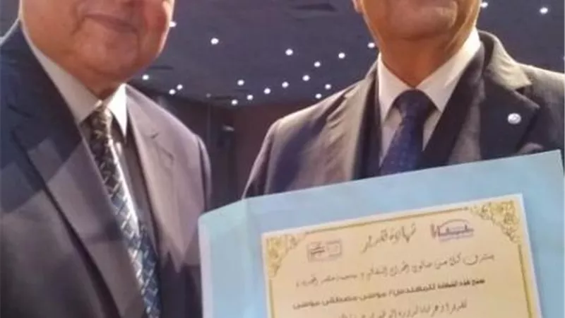تكريم موسى مصطفى موسى فى مكتبة مصر الجديدة