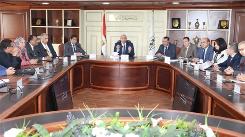 رئيس جامعة بني سويف التكنولوجية يشارك في جلسة للمجلس الاستشاري