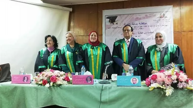 المعالجة الصحفية لجرائم المرأة في دكتوراه بـ