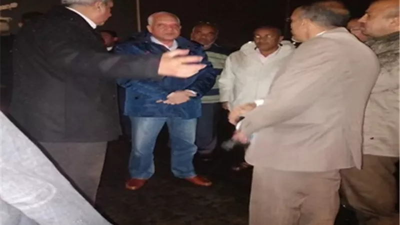 محافظ الجيزة يتابع أعمال إزاله أثار الأمطار ميدانياً