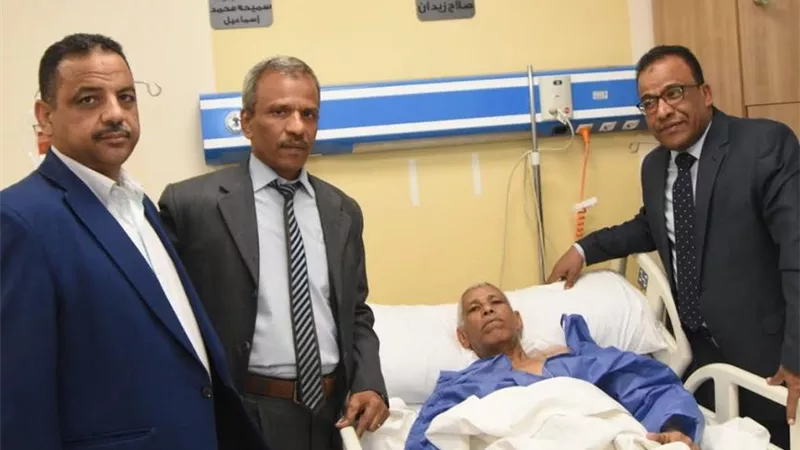 قيادات بنك ناصر الاجتماعى بالأقصر تدعم مستشفى شفاء الأورمان