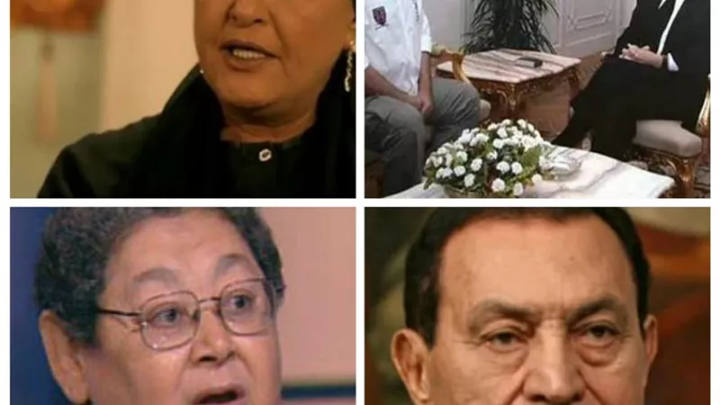 مواقف إنسانية وكوميديا جمعت الرئيس الأسبق محمد حسنى مبارك بالفنانين