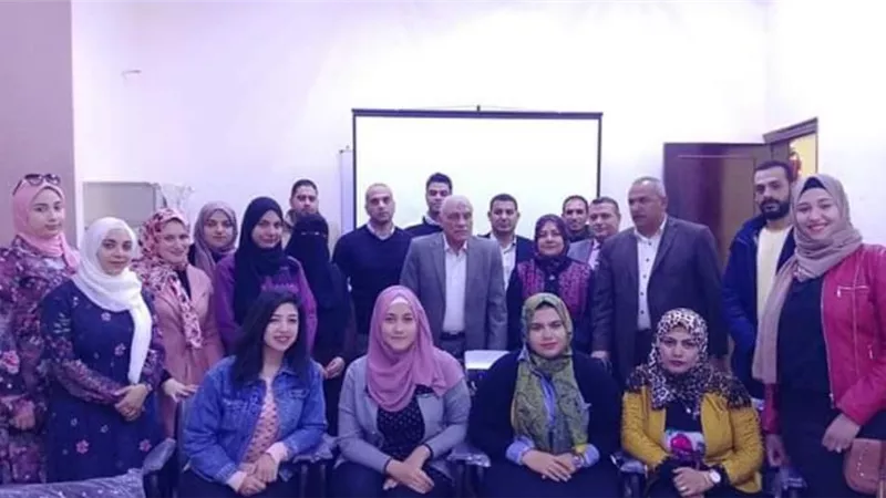 مفوض المحافظ للمشروعات يتفقد فعاليات دورة A+,N+ Maintenance لصيانة الشبكات