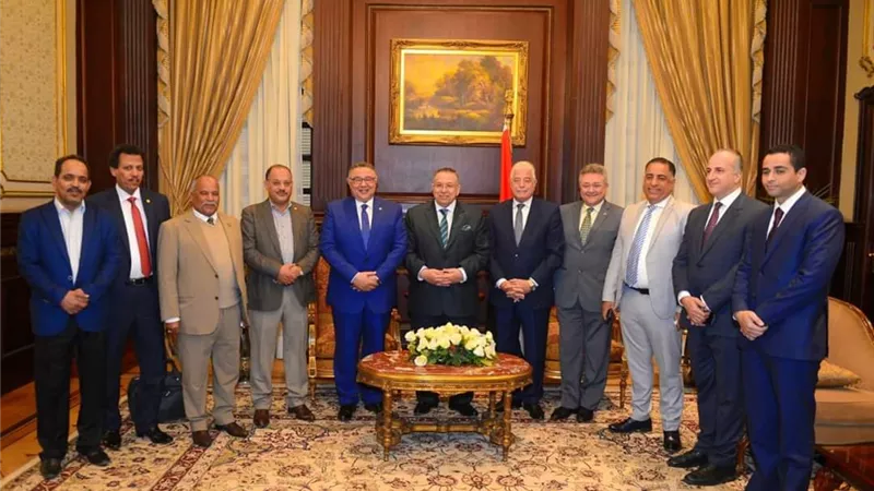 فودة يقوم بزيارة لمجلس النواب ويناقش مع الاعضاء مطالب مواطنى جنوب سيناء