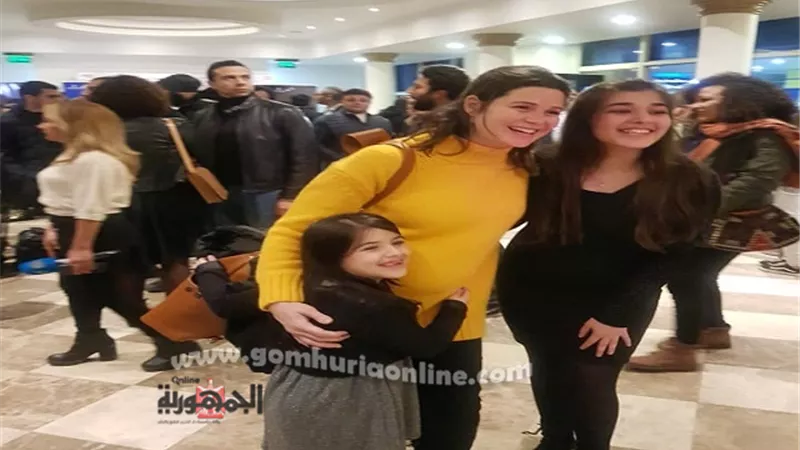 يسرا اللوزى تشارك فى العرض الخاص لفيلم 