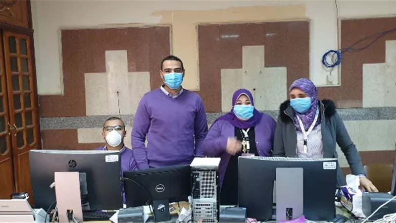 تفتيش دوري علي المنشآت للسلامة والصحة المهنية للعمال