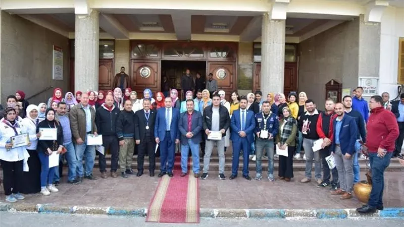 نكريم فتيات جامعة بنى سويف