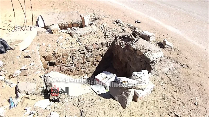 أهالي الوادي الجديد يشكون تهالك غرف تفتيش المياه وتحولها لمقلب قمامة. فيديو وصور