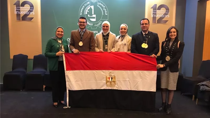 البحث العلمي: 7 ميداليات يحصدها المصريين فى أكبر معرض بالكويت للابتكار