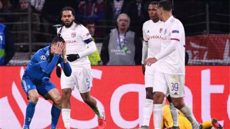 بالفيديو.. يوفنتوس يسقط أمام ليون في ذهاب دور الـ16 بدوري الأبطال