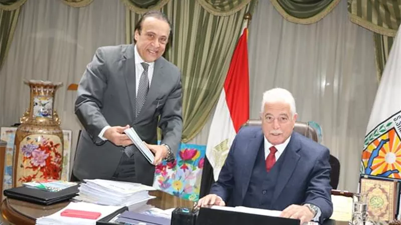 فودة يبحث مع رئيس الاتحاد المصرى للدراتس اقامة بطولة مصر الدولية والإفريقية