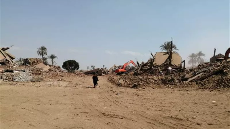 رئيس مدينة الأقصر: إزالة مبانى نجع أبوعصبة لإستكمال طريق الكباش