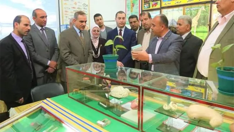 محافظ كفرالشيخ يتفقد المدرسة الثانوية الزراعية المشتركة