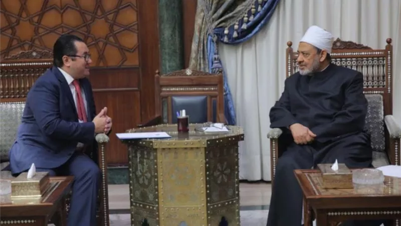 سفير كازاخستان ينقل رسالة من الرئيس إلى شيخ الأزهر