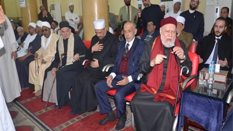 الرفاعي يهنئ القصبى ويشهد الاحتفال بمولد 