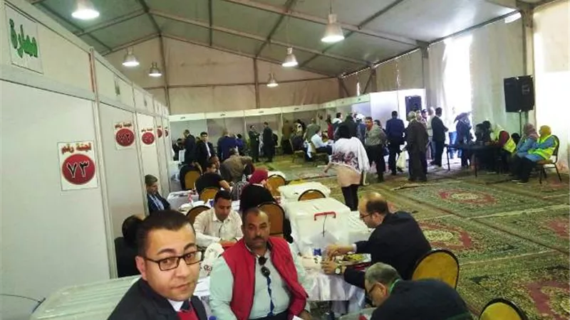 غلق باب التصويت فى انتخابات التجديد بالمهندسين وبدء فرز الأصوات بالصور