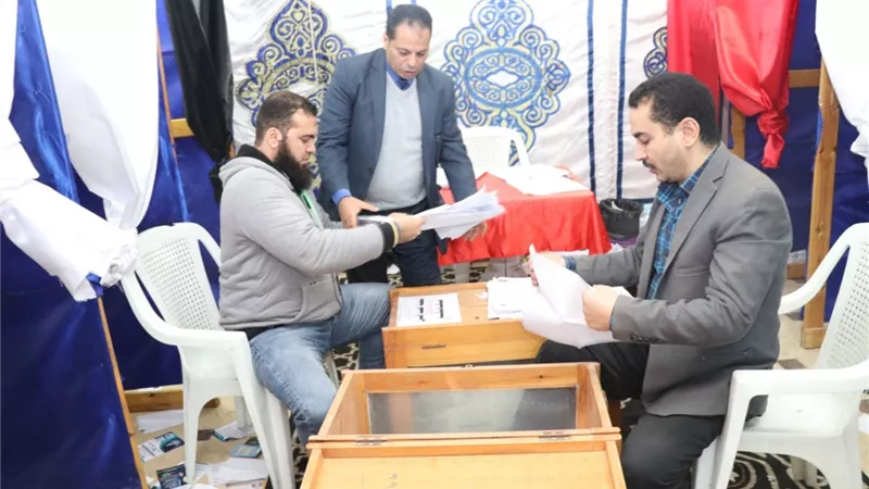 استمرار عملية فرز الأصوات بنقابة المهندسين بكفر الشيخ