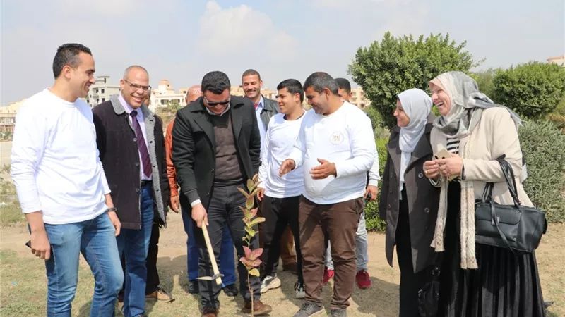 جهاز 6 أكتوبر يشارك فى مبادرة 