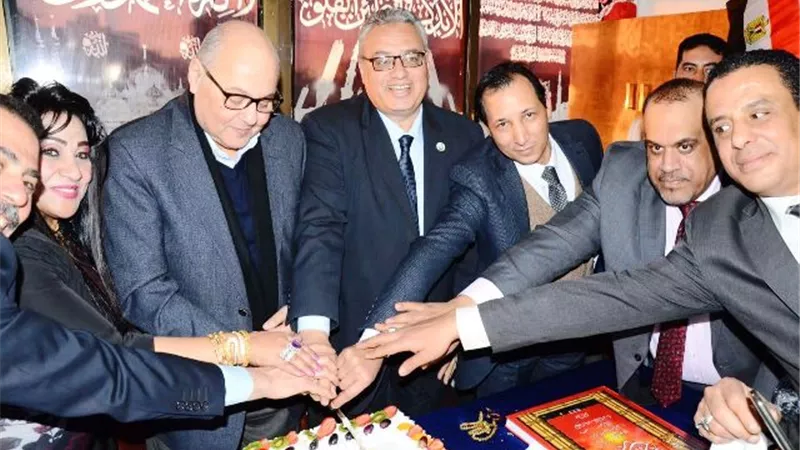 رئيس الغد يفتتح مقر الحزب لشمال محافظه الجيزه