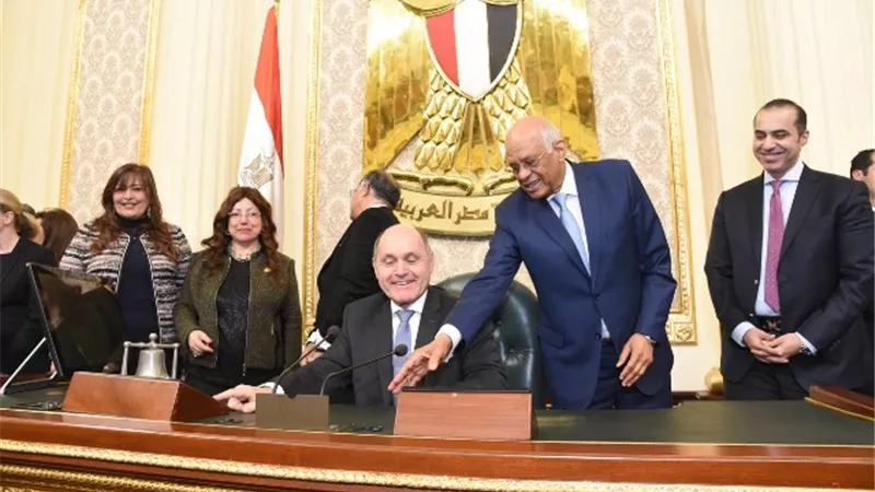 د. علي عبد العال يصطحب نظيره النمساوي داخل أروقة مجلس النواب