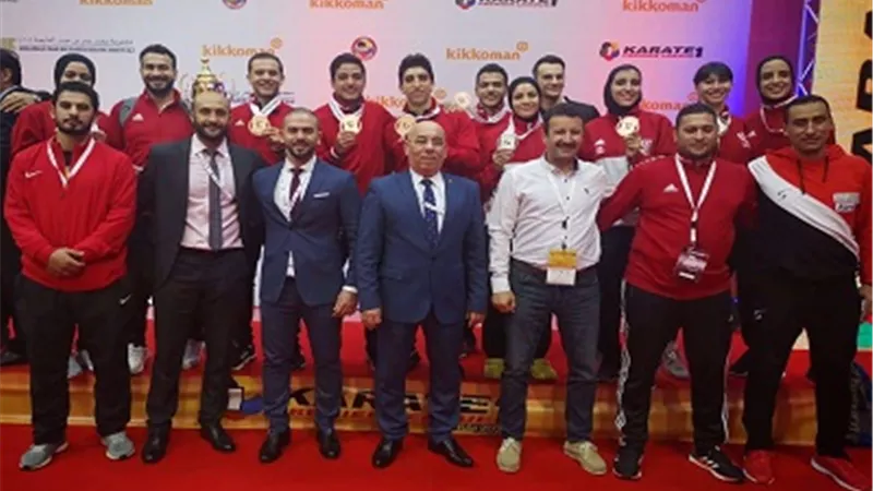 فريال تحصد فضية بطولة البريميرليج للكاراتيه