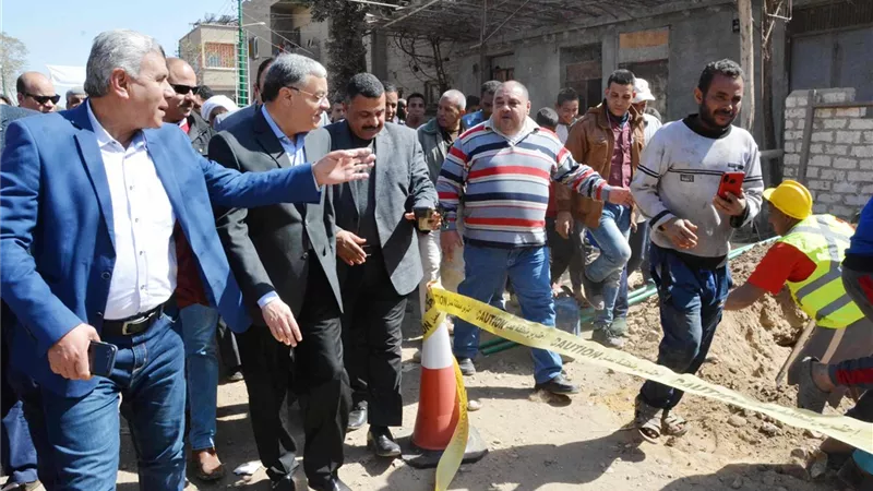جولة تفقدية لمحافظ المنيا فى مراكز المحافظة