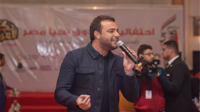 رامي صبري يشارك في احفالية دكان الفرحة بمحافظة سوهاج