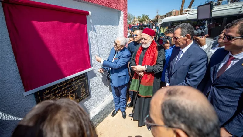 صندوق تحيا مصر يفتتح المرحلة الأولى من مشروعات تطوير قرية الشيخ زين الدين بسوهاج