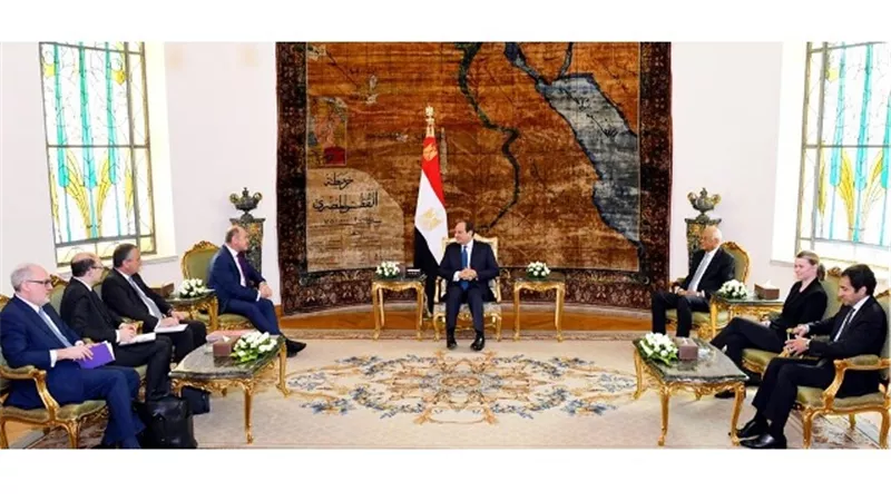 السيسي يؤكد لرئيس البرلمان النمساوي: مكافحة الارهاب يجب أن تمتد لتوفير حياة كريمة للمعوزين