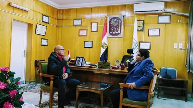 نائب محافظ بنى سويف يطمئن على الخدمات الصحيه