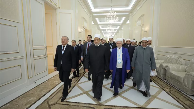 شيخ الأزهر يلقي الكلمة الرئيسية لمؤتمر «الإمام الماتريدي» في أوزباكستان