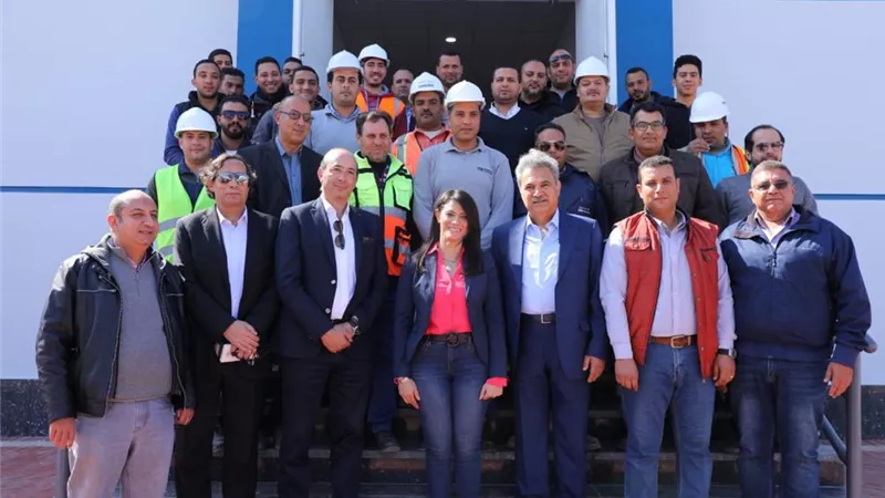 وزيرة التعاون تصطحب بعثة الصندوق الكويتي في زيارة لمشروعات تنمية سيناء