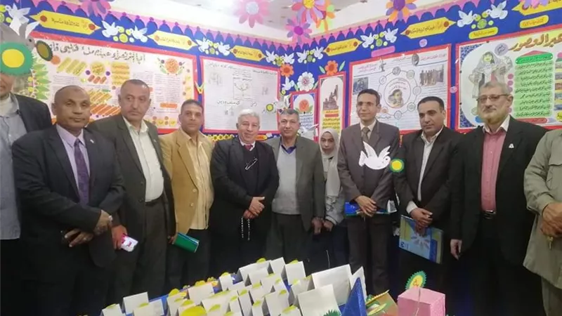113 صحيفة بمعرض الصحافة المدرسية بإدارة نبروه التعليمية