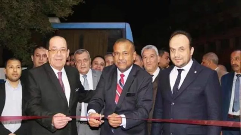 افتتاح معرض أوكازيون دمياط للأثاث بأسيوط
